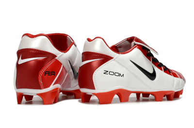 Nike Air Zoom Total 90 III FG Firm Ground Soccer Cleats - White/Black/Red