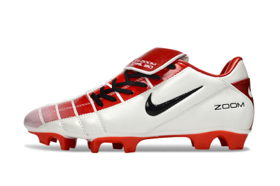Nike Air Zoom Total 90 III FG Firm Ground Soccer Cleats - White/Black/Red