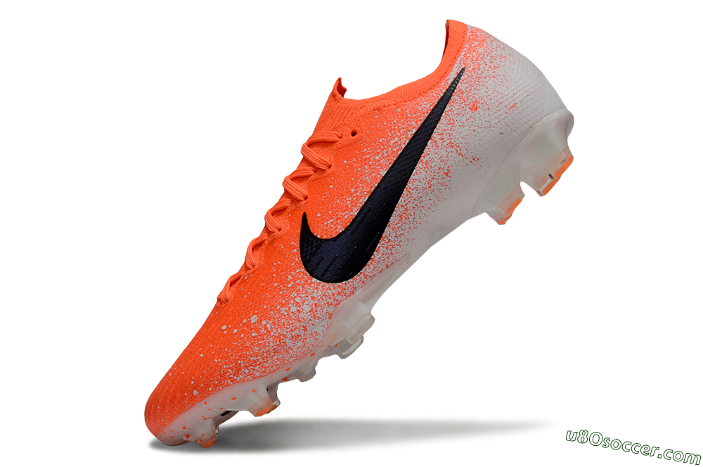 Nike Mercurial Vapor 12 Elite FG Firm Ground Soccer Cleats - Red/Black/White 5