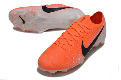 Nike Mercurial Vapor 12 Elite FG Firm Ground Soccer Cleats - Red/Black/White