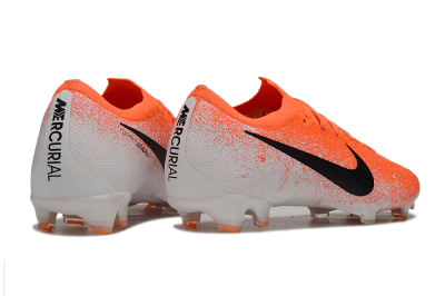 Nike Mercurial Vapor 12 Elite FG Firm Ground Soccer Cleats - Red/Black/White