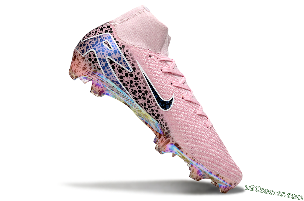 Nike Air Zoom Mercurial Superfly 10 Elite FG Firm Ground Soccer Cleats - Pink/Black/White 4