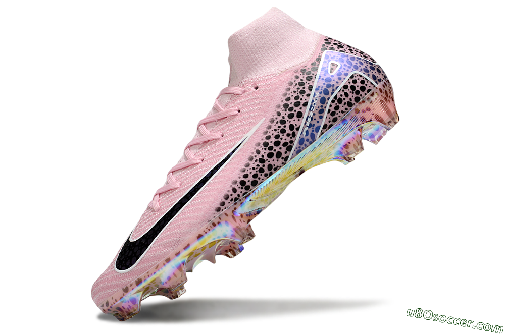 Nike Air Zoom Mercurial Superfly 10 Elite FG Firm Ground Soccer Cleats - Pink/Black/White 5