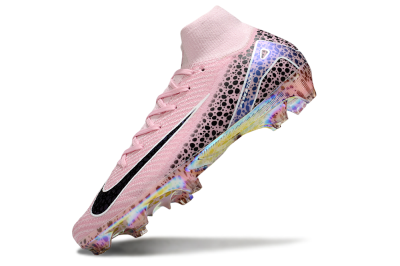 Nike Air Zoom Mercurial Superfly 10 Elite FG Firm Ground Soccer Cleats - Pink/Black/White