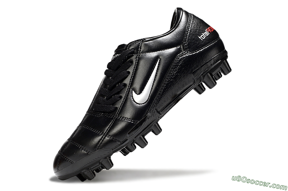 Nike Total 90 III FG Firm Ground Soccer Cleats - Black/Silver 5