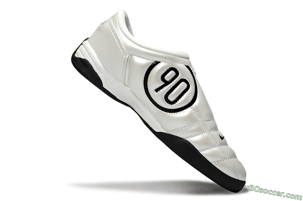 Nike Total 90 III IC Indoor & Futsal Soccer Shoes - Beige/Black/White 4