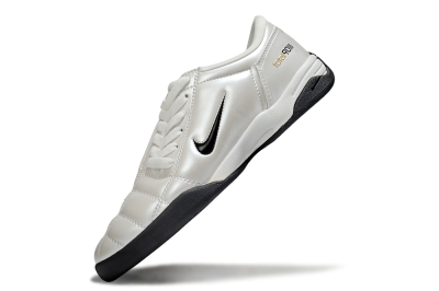 Nike Total 90 III IC Indoor & Futsal Soccer Shoes - Beige/Black/White