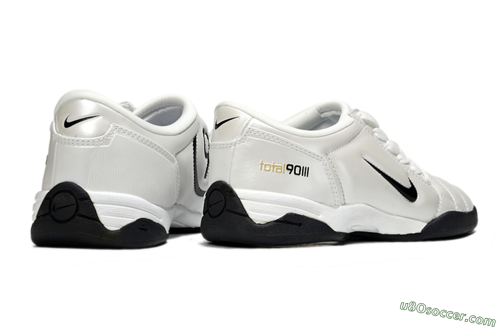 Nike Total 90 III IC Indoor & Futsal Soccer Shoes - Beige/Black/White 6