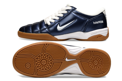 Nike Total 90 III IC Indoor & Futsal Soccer Shoes - Blue/White/Brown
