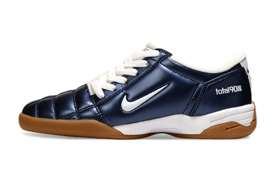 Nike Total 90 III IC Indoor & Futsal Soccer Shoes - Blue/White/Brown