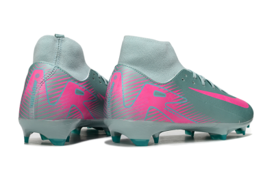 Nike Air Zoom Mercurial Superfly 10 Elite FG Firm Ground Soccer Cleats - Jade/Pink