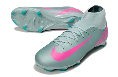 Nike Air Zoom Mercurial Superfly 10 Elite FG Firm Ground Soccer Cleats - Jade/Pink