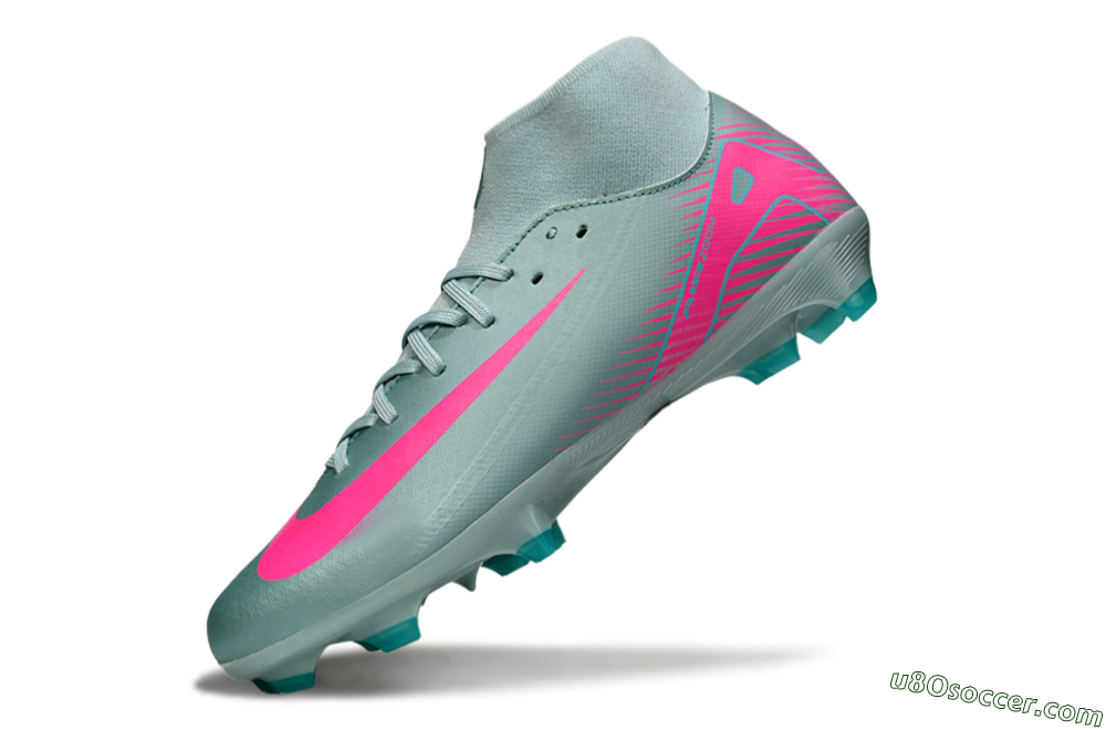 Nike Air Zoom Mercurial Superfly 10 Elite FG Firm Ground Soccer Cleats - Jade/Pink 5