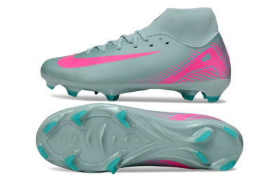 Nike Air Zoom Mercurial Superfly 10 Elite FG Firm Ground Soccer Cleats - Jade/Pink