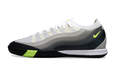 Nike Air Zoom Mercurial Vapor 16 Pro IC Indoor & Futsal Soccer Shoes - White/Black/Grey