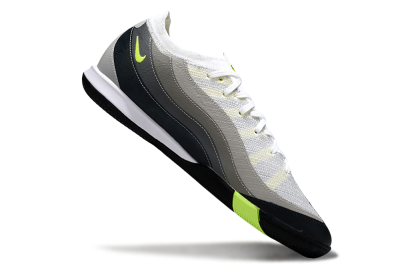 Nike Air Zoom Mercurial Vapor 16 Pro IC Indoor & Futsal Soccer Shoes - White/Black/Grey