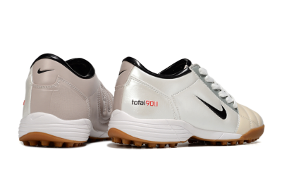 Nike Total 90 III TF Artificial Turf Soccer Shoes - Silver/Beige/Grey