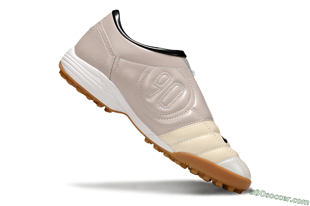 Nike Total 90 III TF Artificial Turf Soccer Shoes - Silver/Beige/Grey 4