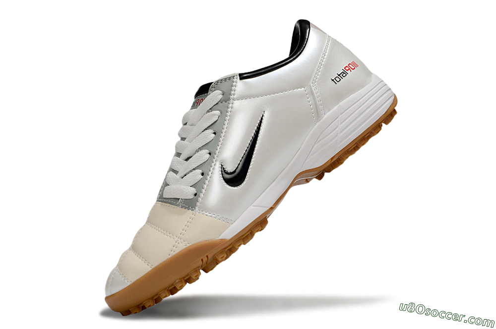 Nike Total 90 III TF Artificial Turf Soccer Shoes - Silver/Beige/Grey 5