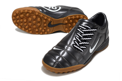 Nike Total 90 III TF Artificial Turf Soccer Shoes - Black/White/Brown