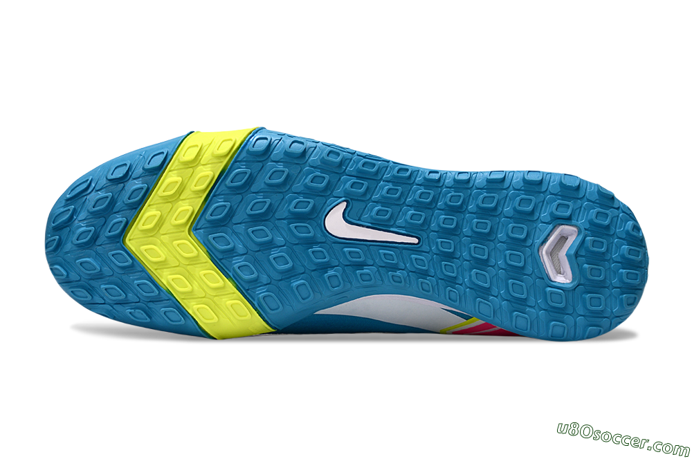 Nike Air Zoom Mercurial Superfly 10 Elite TF Artificial Turf Soccer Shoes - Jade/Yellow/White 6