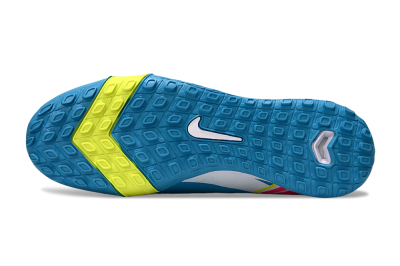 Nike Air Zoom Mercurial Superfly 10 Elite TF Artificial Turf Soccer Shoes - Jade/Yellow/White