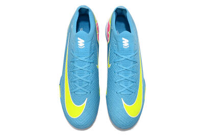 Nike Air Zoom Mercurial Vapor 16 Elite TF Artificial Turf Soccer Shoes - Blue/Yellow/White