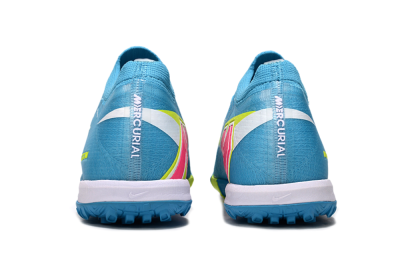 Nike Air Zoom Mercurial Vapor 16 Elite TF Artificial Turf Soccer Shoes - Blue/Yellow/White