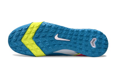 Nike Air Zoom Mercurial Vapor 16 Elite TF Artificial Turf Soccer Shoes - Blue/Yellow/White