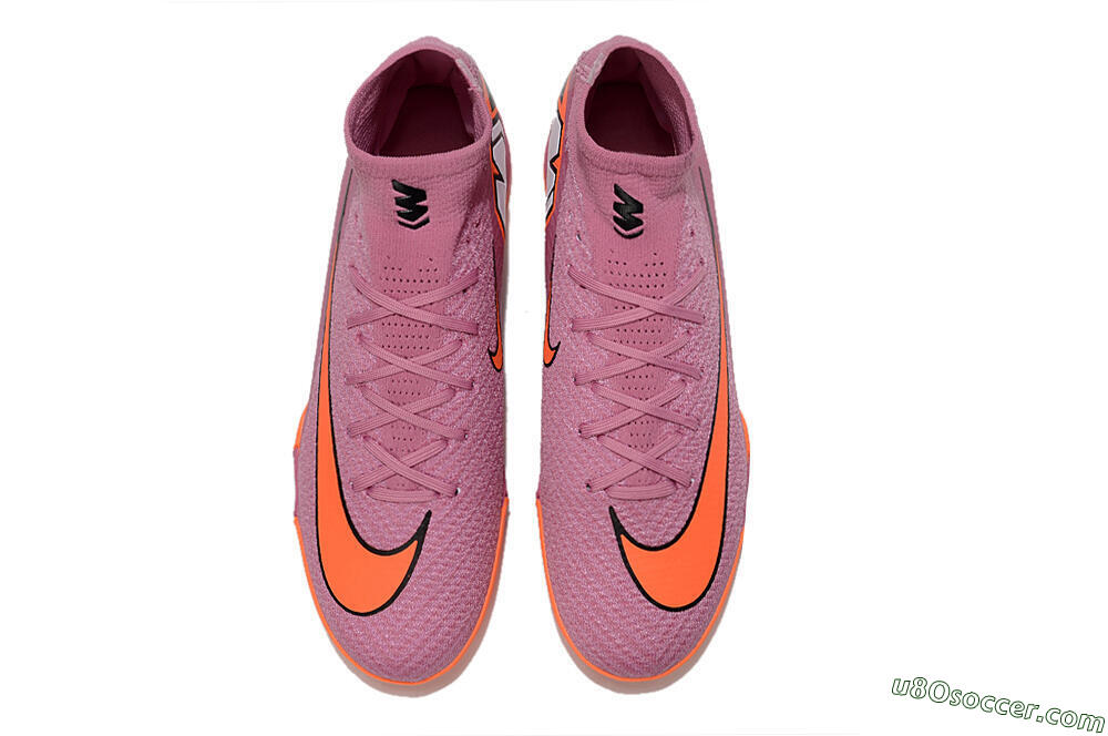 Nike Air Zoom Mercurial Superfly 10 Elite TF Artificial Turf Soccer Shoes - Red/Orange/Black 4