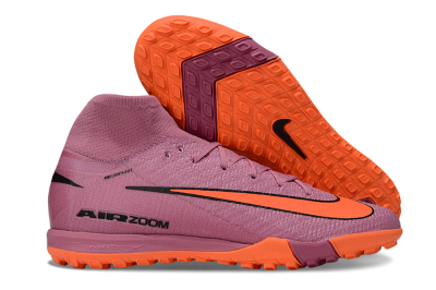 Nike Air Zoom Mercurial Superfly 10 Elite TF Artificial Turf Soccer Shoes - Red/Orange/Black
