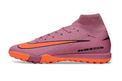 Nike Air Zoom Mercurial Superfly 10 Elite TF Artificial Turf Soccer Shoes - Red/Orange/Black