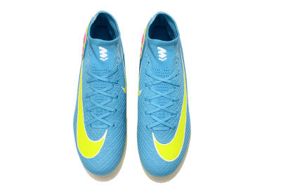 Nike Air Zoom Mercurial Superfly 10 Elite FG Firm Ground Soccer Cleats - Jade/Yellow/White