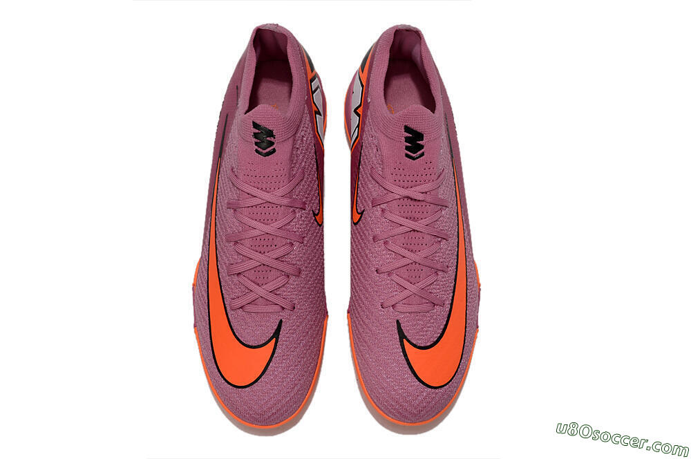 Nike Air Zoom Mercurial Vapor 16 Elite TF Artificial Turf Soccer Shoes - Red/Orange/Black 4