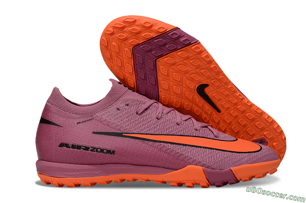 Nike Air Zoom Mercurial Vapor 16 Elite TF Artificial Turf Soccer Shoes - Red/Orange/Black 1