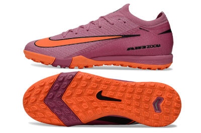 Nike Air Zoom Mercurial Vapor 16 Elite TF Artificial Turf Soccer Shoes - Red/Orange/Black