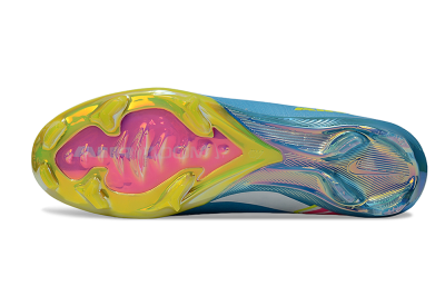 Nike Air Zoom Mercurial Vapor 16 Elite FG Firm Ground Soccer Cleats - Blue/Yellow/White