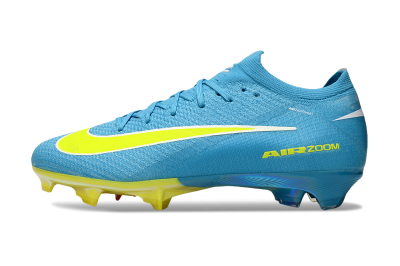 Nike Air Zoom Mercurial Vapor 16 Elite FG Firm Ground Soccer Cleats - Blue/Yellow/White