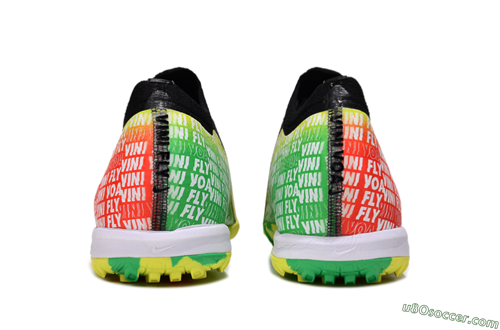 Nike Air Zoom Mercurial Vapor 16 Elite TF Artificial Turf Soccer Shoes - White/Red/Yellow 5