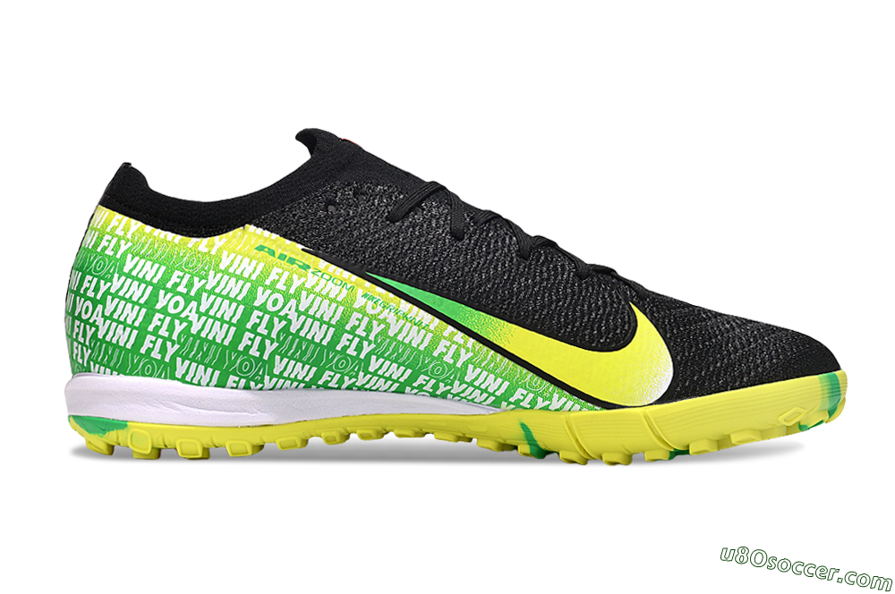 Nike Air Zoom Mercurial Vapor 16 Elite TF Artificial Turf Soccer Shoes - White/Red/Yellow 7