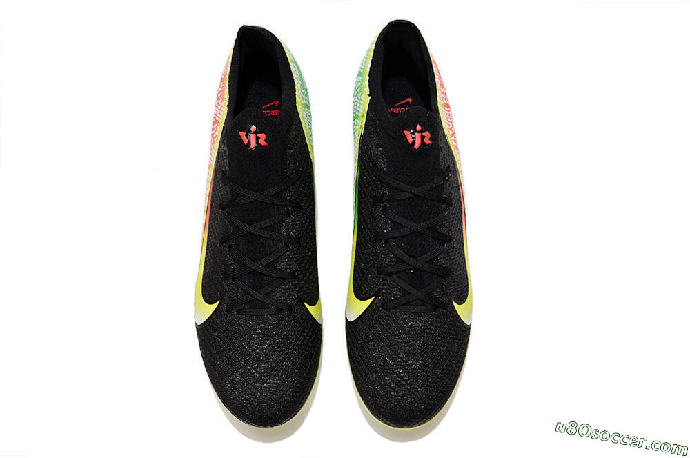 Nike Air Zoom Mercurial Vapor 16 Elite FG Firm Ground Soccer Cleats - White/Red/Yellow 4