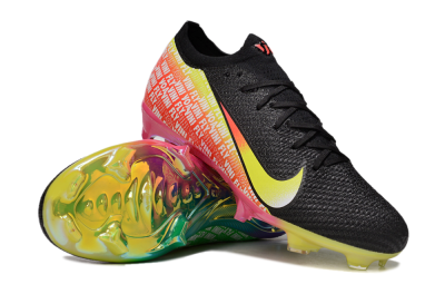 Nike Air Zoom Mercurial Vapor 16 Elite FG Firm Ground Soccer Cleats - White/Red/Yellow