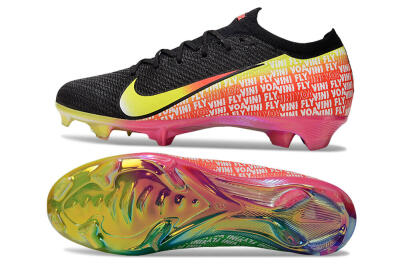 Nike Air Zoom Mercurial Vapor 16 Elite FG Firm Ground Soccer Cleats - White/Red/Yellow