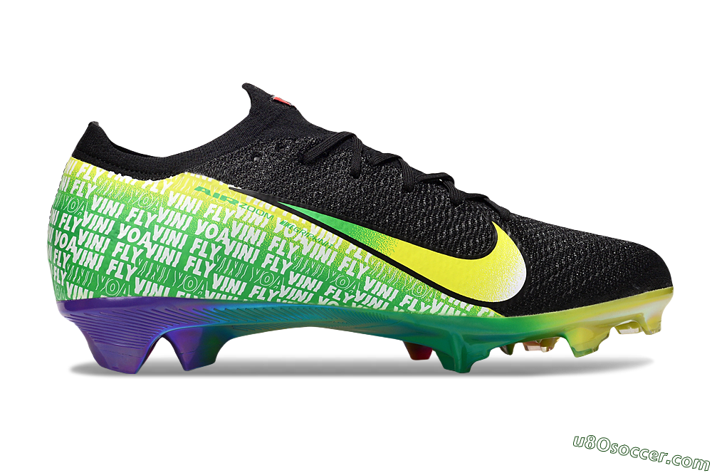 Nike Air Zoom Mercurial Vapor 16 Elite FG Firm Ground Soccer Cleats - White/Red/Yellow 7