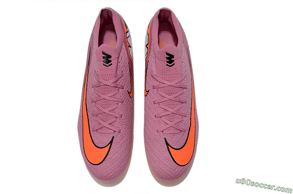 Nike Air Zoom Mercurial Vapor 16 Elite FG Firm Ground Soccer Cleats - Red/Orange/Black 4
