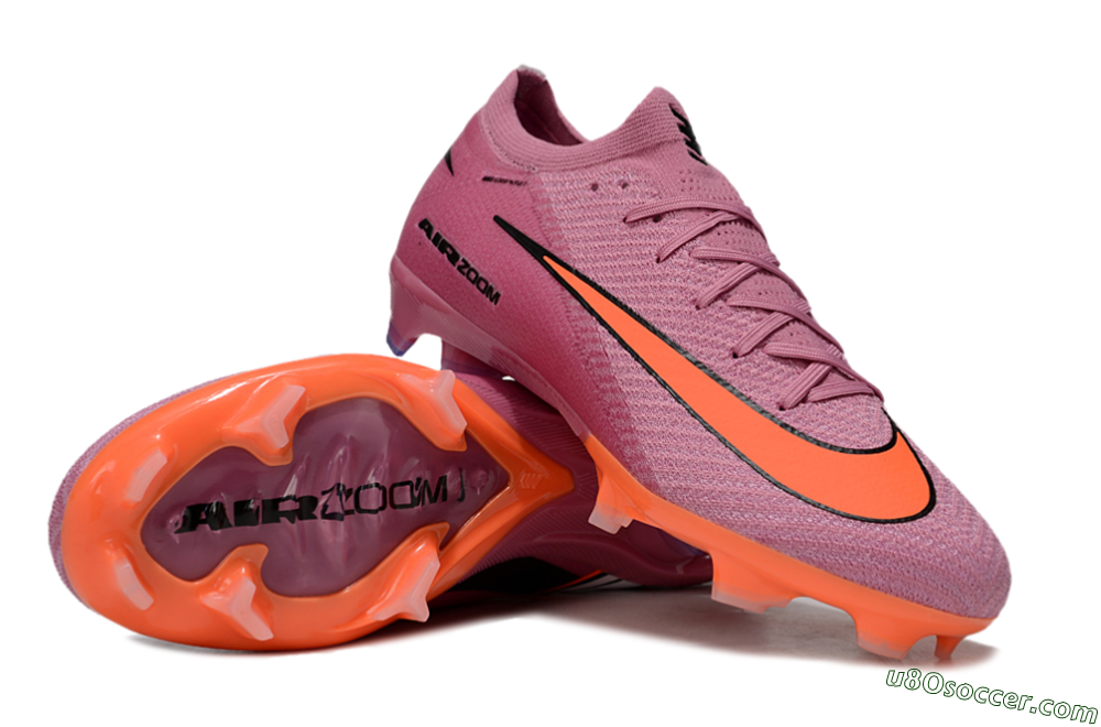 Nike Air Zoom Mercurial Vapor 16 Elite FG Firm Ground Soccer Cleats - Red/Orange/Black 3