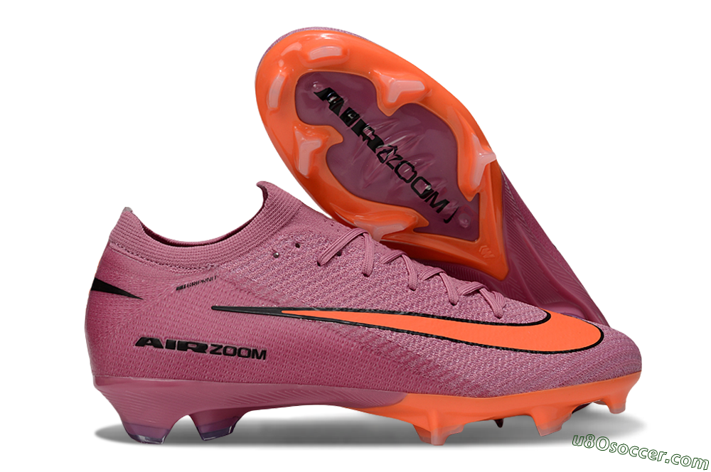 Nike Air Zoom Mercurial Vapor 16 Elite FG Firm Ground Soccer Cleats - Red/Orange/Black 1