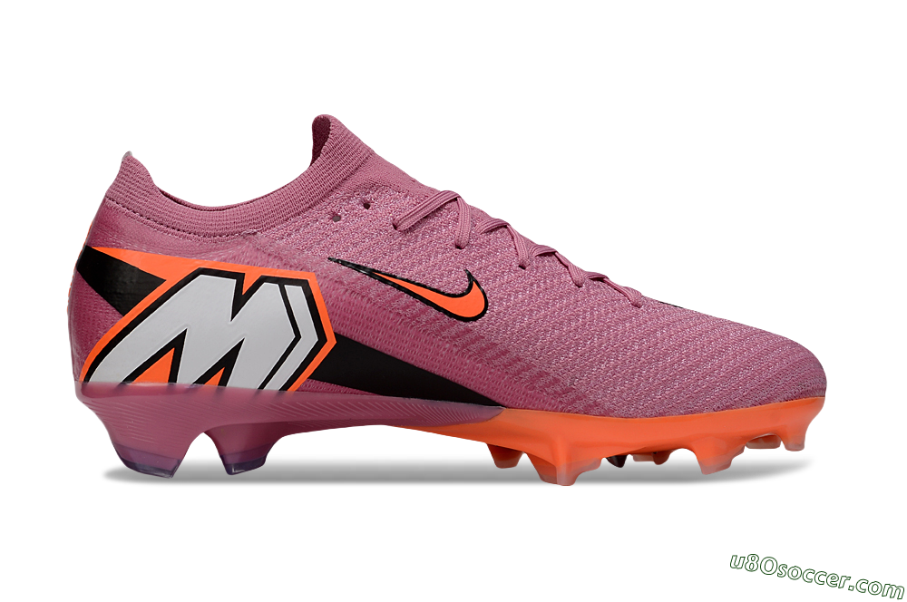 Nike Air Zoom Mercurial Vapor 16 Elite FG Firm Ground Soccer Cleats - Red/Orange/Black 7