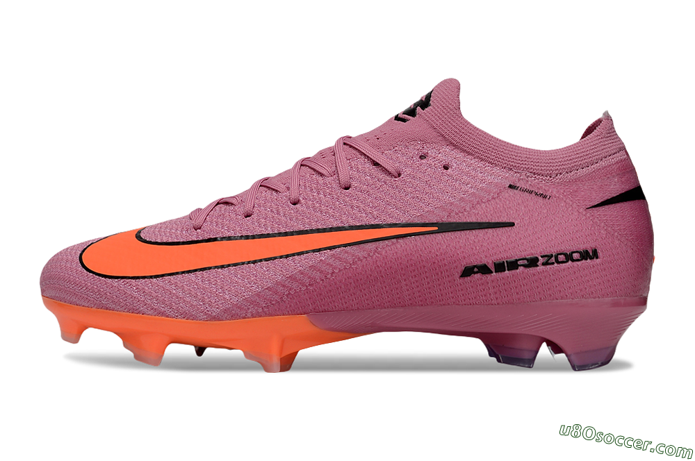 Nike Air Zoom Mercurial Vapor 16 Elite FG Firm Ground Soccer Cleats - Red/Orange/Black 2