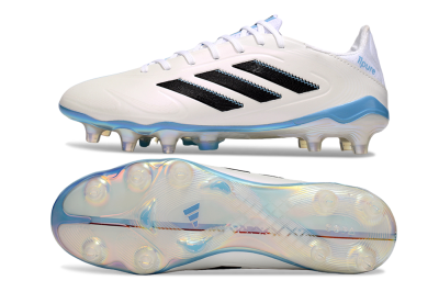 Adidas Copa Pure 3 Elite FG Firm Ground Soccer Cleats - Beige/Black/Blue